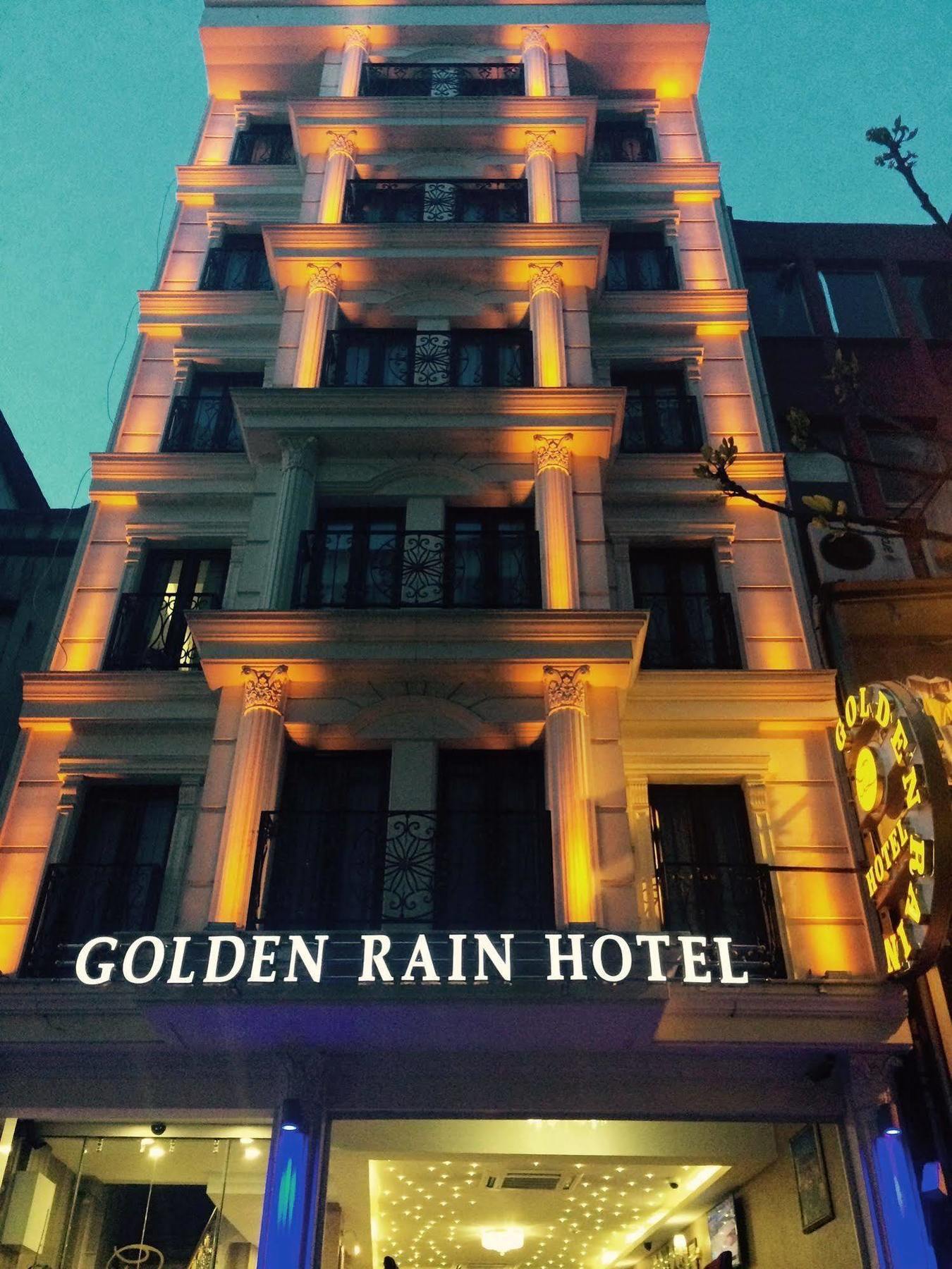 Golden Rain Hotel Old City Istanbul Exteriör bild